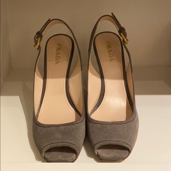 Prada wedge espadrilles 37-1/2 - Picture 5 of 5